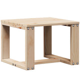 vidaXL 3-delige Loungeset massief grenenhout