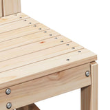 vidaXL 3-delige Loungeset massief grenenhout