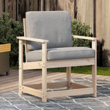 vidaXL Garden Chair 62x56x77 cm Solid Pine Wood