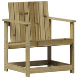 vidaXL Garden Chair 62x56x77 cm Solid Pine Wood