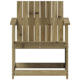 vidaXL Garden Chair 62x56x77 cm Solid Pine Wood