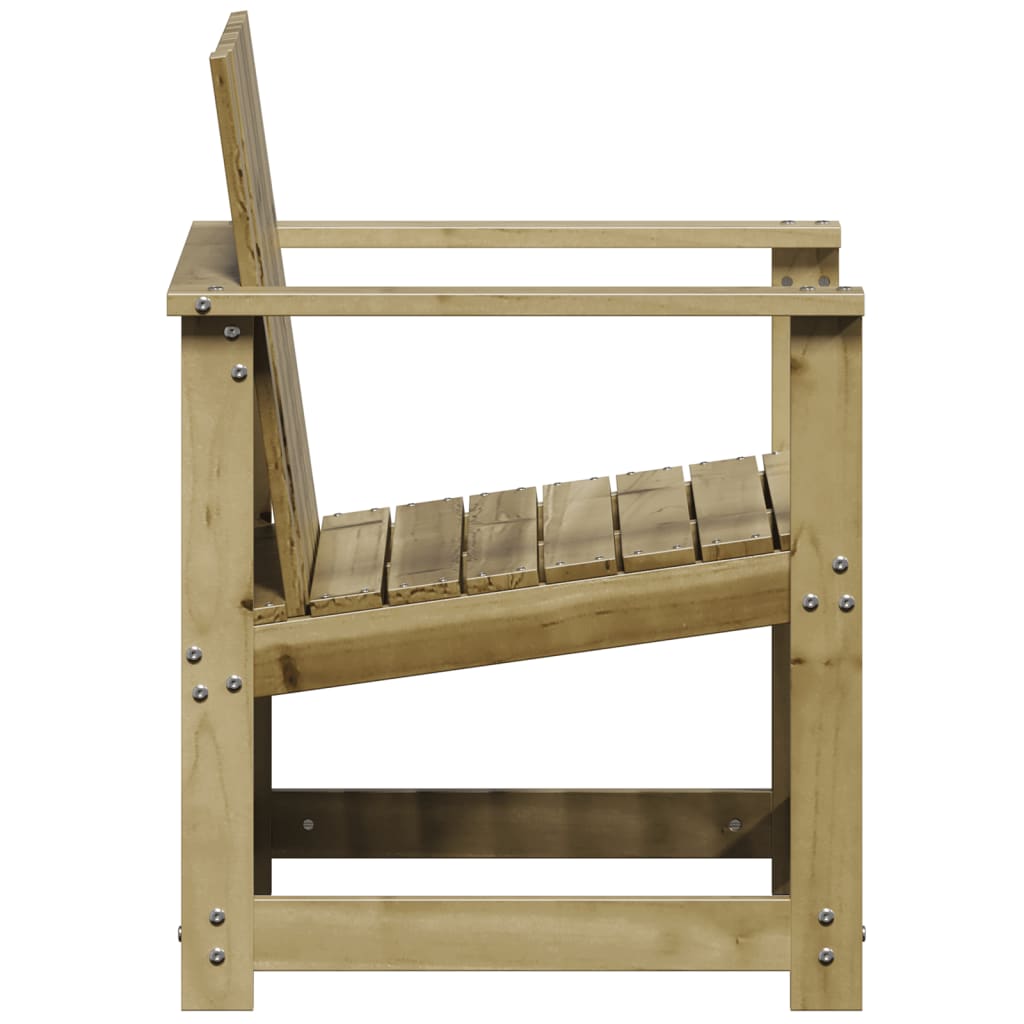 vidaXL 3-Piece Lounge Set Solid Pine Wood