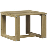 vidaXL 3-Piece Lounge Set Solid Pine Wood