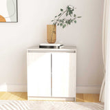 vidaXL Bijzetkast 60x36x65 cm massief grenenhout