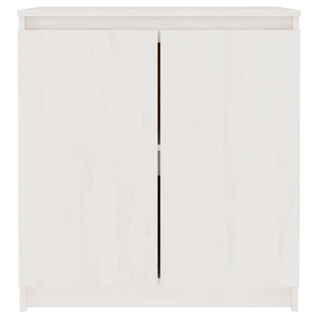 vidaXL Bijzetkast 60x36x65 cm massief grenenhout