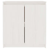 vidaXL Bijzetkast 60x36x65 cm massief grenenhout