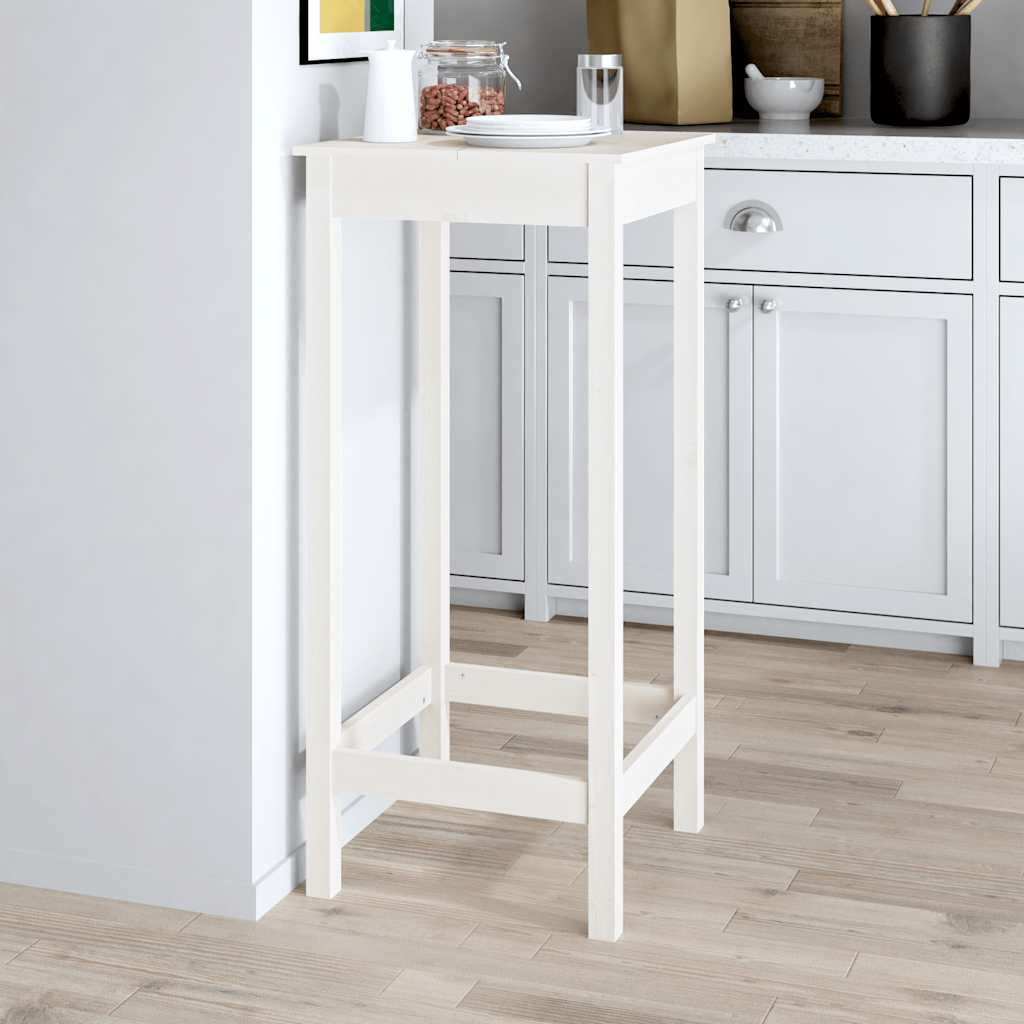 vidaXL Bartafel 50x50x110 cm massief grenenhout