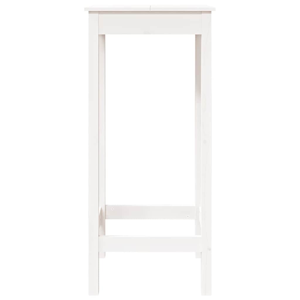 vidaXL Bartafel 50x50x110 cm massief grenenhout