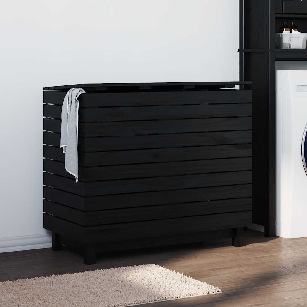 vidaXL Wasmand 44x44x76 cm massief grenenhout
