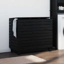 vidaXL Wasmand 44x44x76 cm massief grenenhout