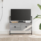 vidaXL Tv-meubel wandgemonteerd 60,5x30x51 cm bewerkt hout zwart