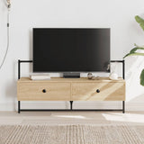vidaXL Tv-meubel wandgemonteerd 60,5x30x51 cm bewerkt hout zwart