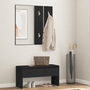 vidaXL Wardrobe Set Engineered Wood White