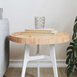 vidaXL Tabletop round Ø30x3 cm solid pine wood
