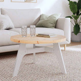 vidaXL Tabletop round Ø30x3 cm solid pine wood