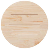 vidaXL Tabletop round Ø30x3 cm solid pine wood