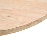 vidaXL Tabletop round Ø30x3 cm solid pine wood