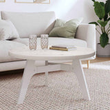 vidaXL Tabletop round Ø30x3 cm solid pine wood