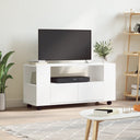 vidaXL TV cabinet 102x34.5x43 cm engineered wood white