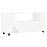 vidaXL TV cabinet 102x34.5x43 cm engineered wood white
