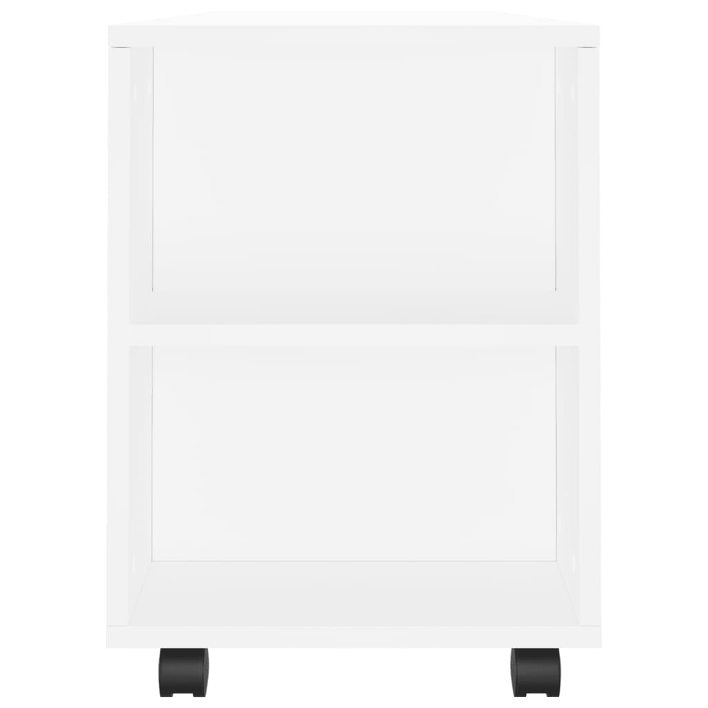 vidaXL TV cabinet 102x34.5x43 cm engineered wood white