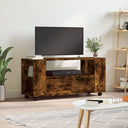 vidaXL TV cabinet 102x34.5x43 cm engineered wood white