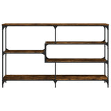 vidaXL Wandtafel 103x32x95 cm bewerkt hout zwart