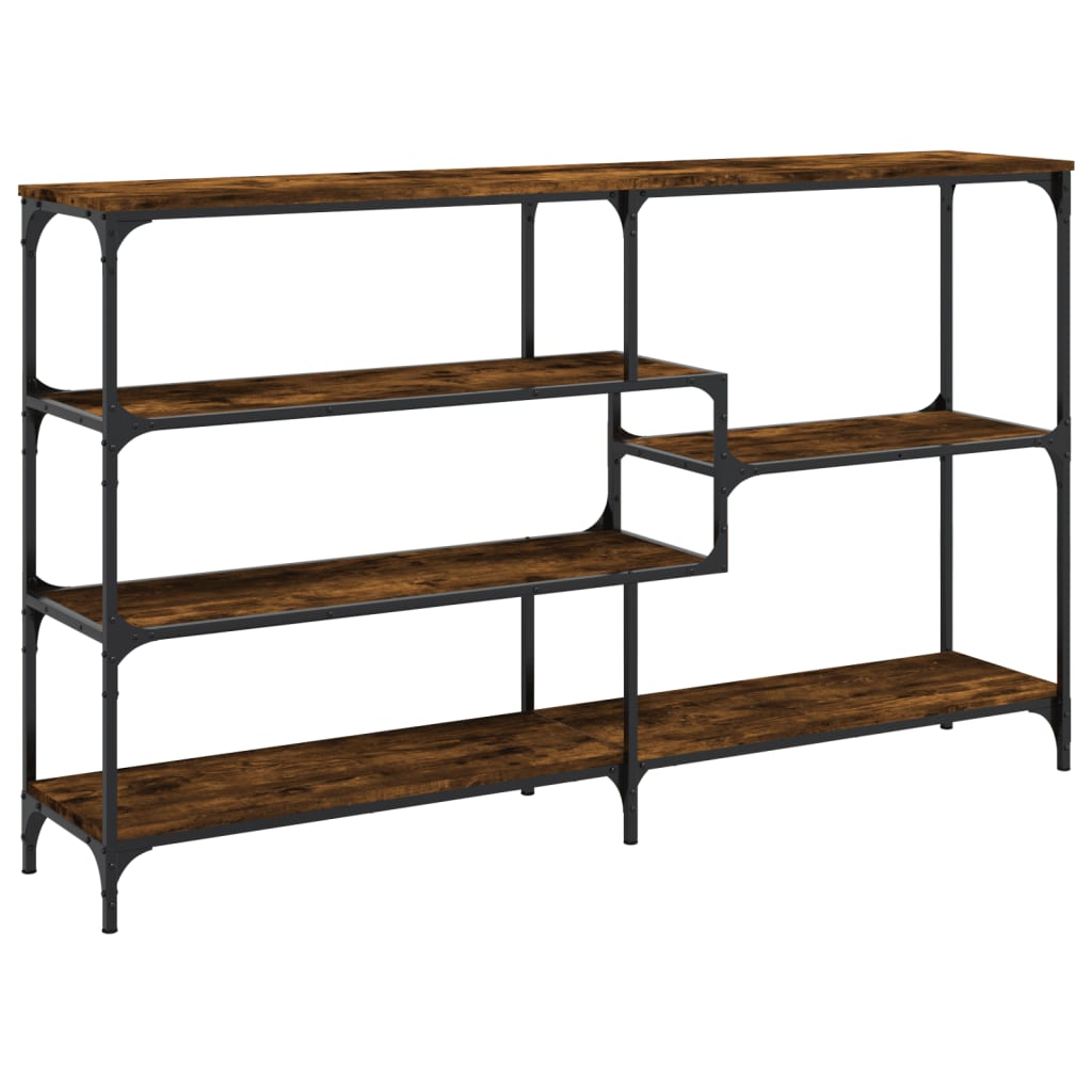 vidaXL Wandtafel 103x32x95 cm bewerkt hout zwart