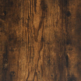 vidaXL Wandtafel 100x29x75 cm bewerkt hout gerookt eikenkleurig