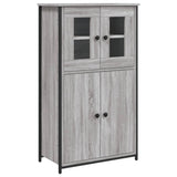 vidaXL Tall Cabinet 62x32x106.5 cm Engineered Wood Sonoma Oak