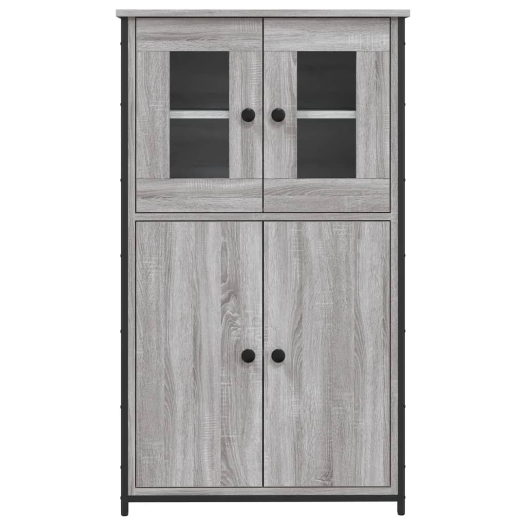 vidaXL Tall Cabinet 62x32x106.5 cm Engineered Wood Sonoma Oak