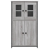 vidaXL Tall Cabinet 62x32x106.5 cm Engineered Wood Sonoma Oak