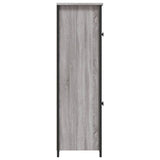 vidaXL Tall Cabinet 62x32x106.5 cm Engineered Wood Sonoma Oak