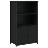 vidaXL Hoge kast 62x36x121,5 cm bewerkt hout sonoma eiken