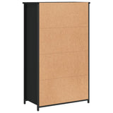 vidaXL Hoge kast 62x36x121,5 cm bewerkt hout sonoma eiken