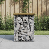 vidaXL Tuinbank schanskorfontwerp 33x31x42 cm massief grenenhout