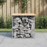 vidaXL Tuinbank schanskorfontwerp 33x31x42 cm massief grenenhout