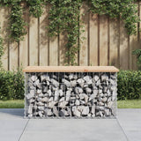 vidaXL Tuinbank schanskorfontwerp 33x31x42 cm massief grenenhout