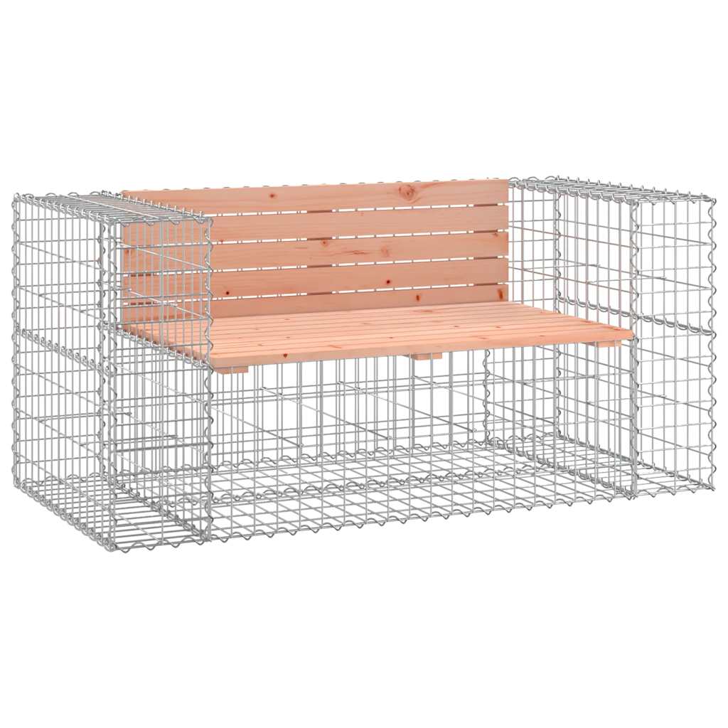 vidaXL Tuinbank schanskorfontwerp 103x70x65 cm massief grenenhout