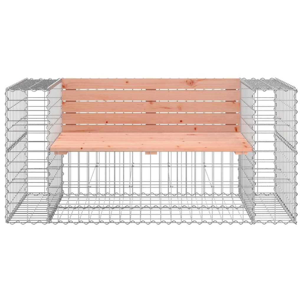 vidaXL Tuinbank schanskorfontwerp 103x70x65 cm massief grenenhout