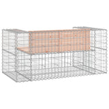 vidaXL Tuinbank schanskorfontwerp 103x70x65 cm massief grenenhout