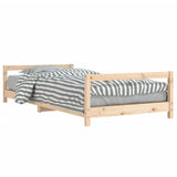 vidaXL Kids Bed Frame 80x200 cm Solid Pine Wood