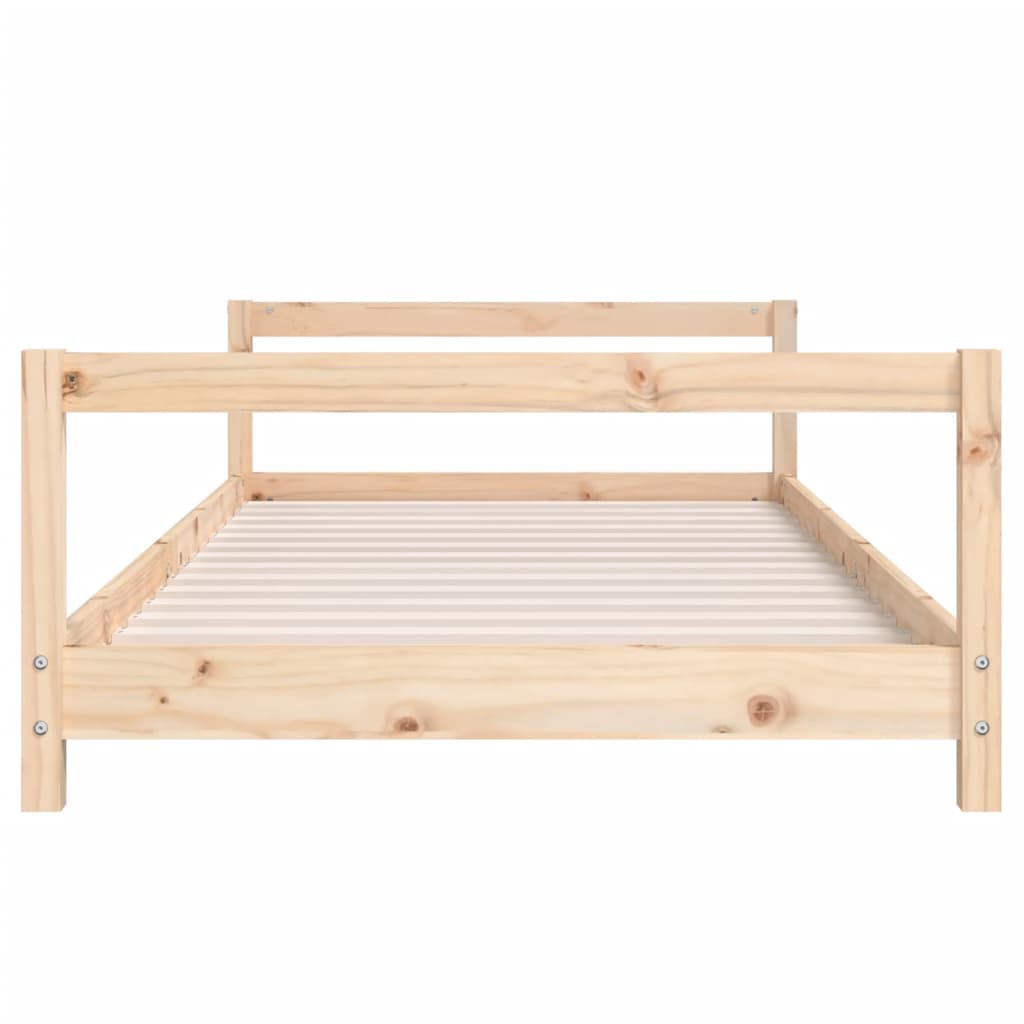 vidaXL Kids Bed Frame 80x200 cm Solid Pine Wood