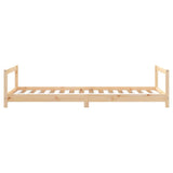 vidaXL Kids Bed Frame 80x200 cm Solid Pine Wood