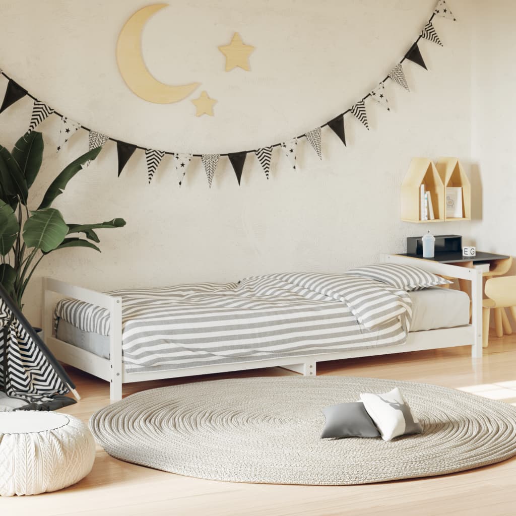 vidaXL Kids Bed Frame 80x200 cm Solid Pine Wood