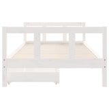 vidaXL Kinderbedframe met lades 80x200 cm massief grenenhout