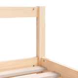 vidaXL Kids Bed Frame 90x200 cm Solid Pine Wood