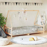 vidaXL Kinderbedframe 80x200 cm massief grenenhout