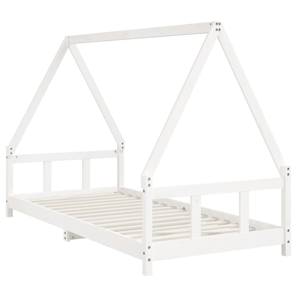 vidaXL Kinderbedframe 80x200 cm massief grenenhout
