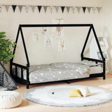 vidaXL Kinderbedframe 80x200 cm massief grenenhout